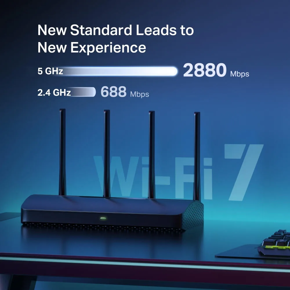 Wi-Fi роутер Mercusys MR27BE черный — фото 5