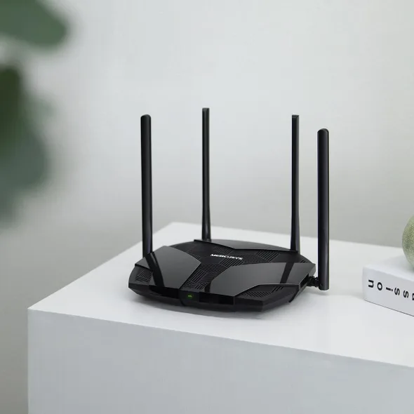Wi-Fi роутер Mercusys MR80X черный — фото 2