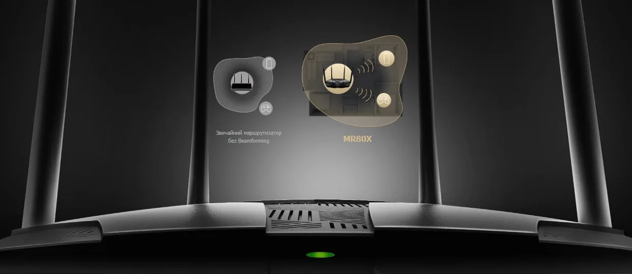 Wi-Fi роутер Mercusys MR80X черный — фото 14