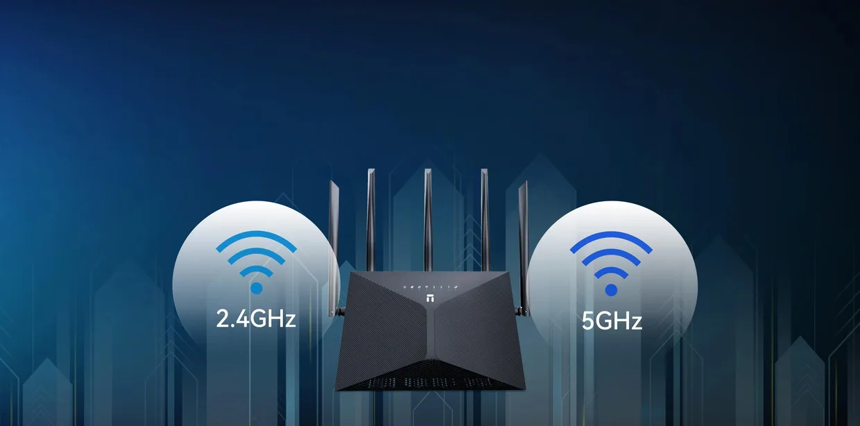 Wi-Fi роутер Netis NX30 чорний — фото 2