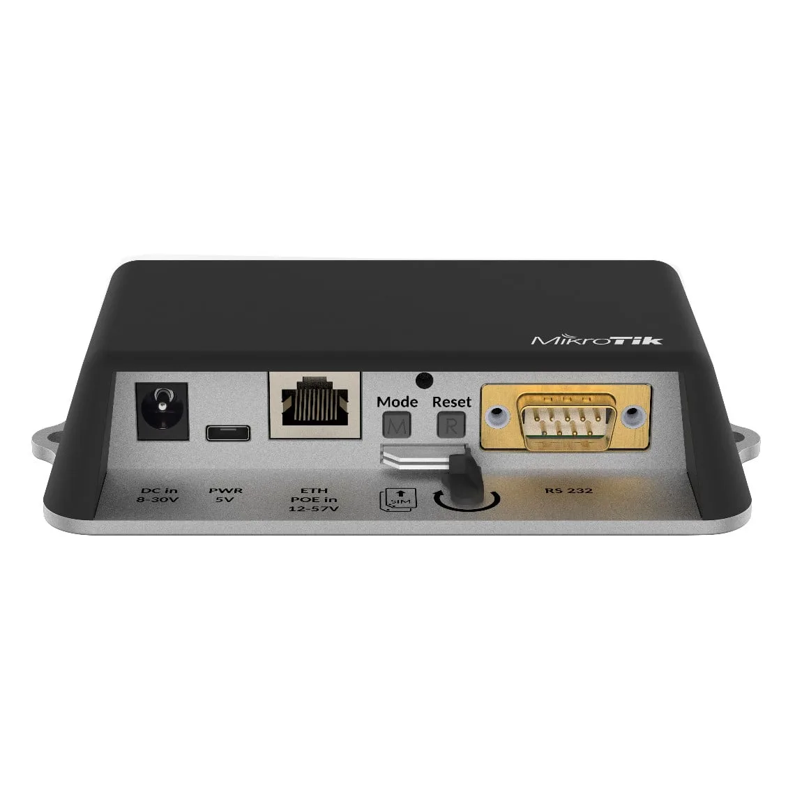 4G Wi-Fi роутер MikroTik LtAP mini LTE kit (RB912R-2nD-LTm&EC200A-EU) черный