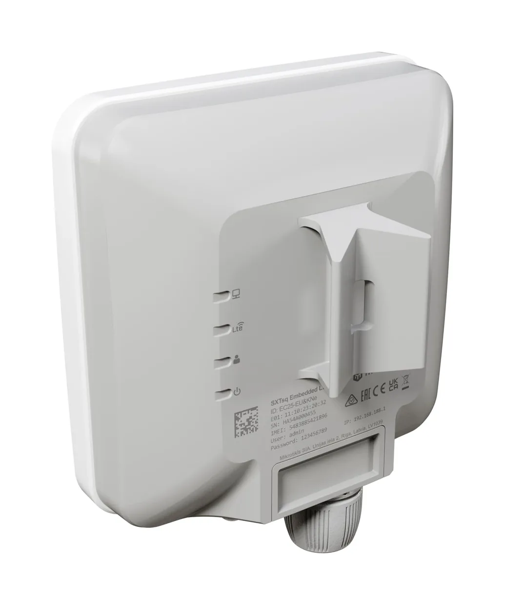 Наружный LTE-маршрутизатор MikroTik SXTsq LTE4 (EG25-G&SXTsq) — фото 4