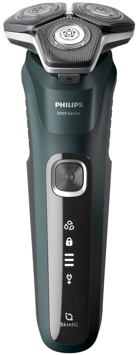Электробритва Philips Series 5000 S5884/50 черно-зеленый