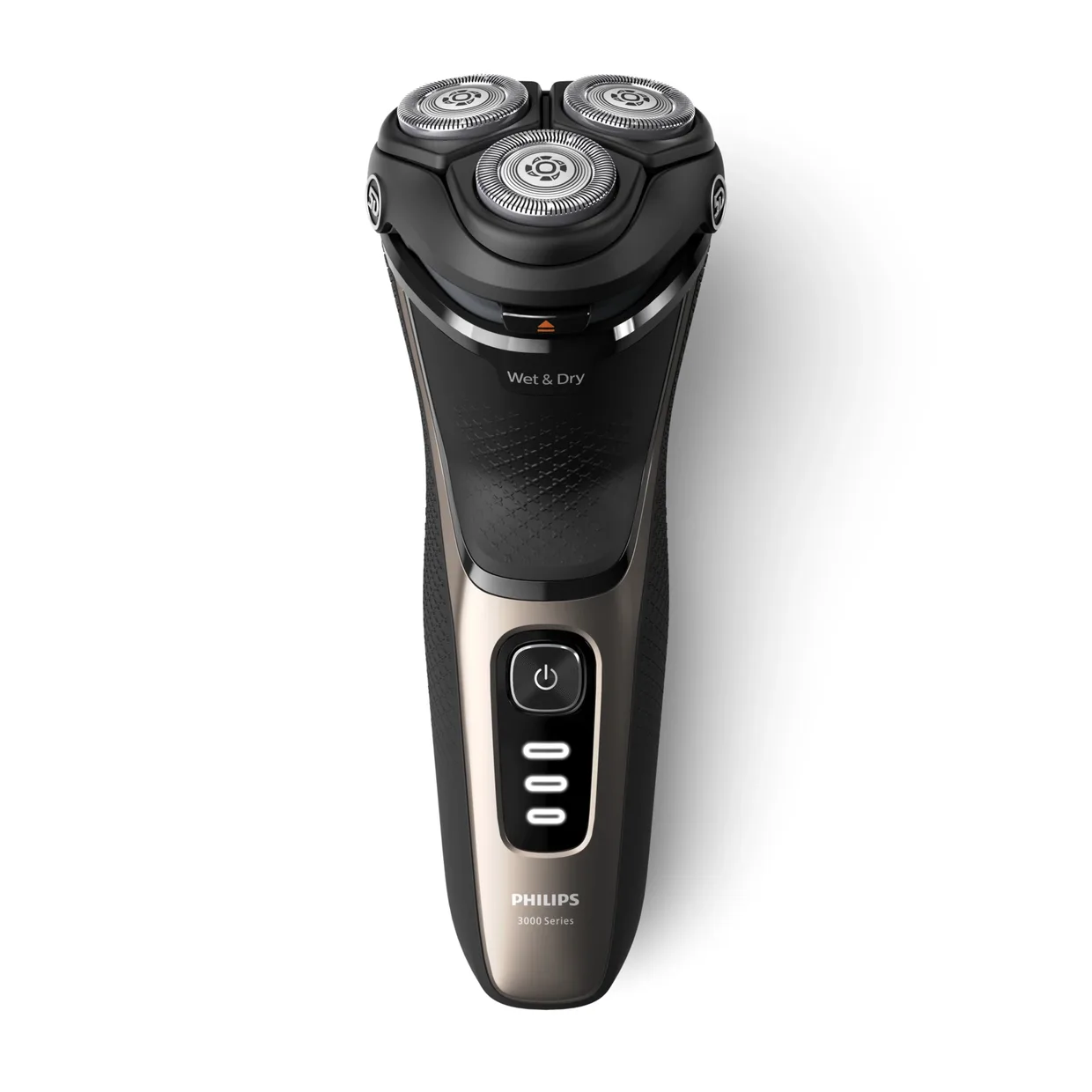 Электробритва Philips Series 3000 S3242/12 черно-золотой — фото 2
