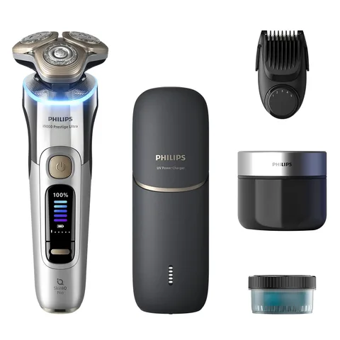 Электробритва Philips Series i9000 Prestige Ultra XP9404/46 серебристый
