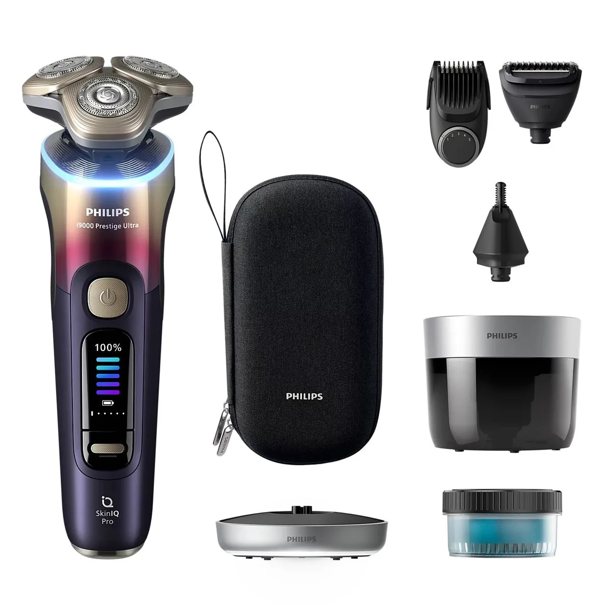 Электробритва Philips Series i9000 Prestige Ultra XP9407/37 фиолетовый