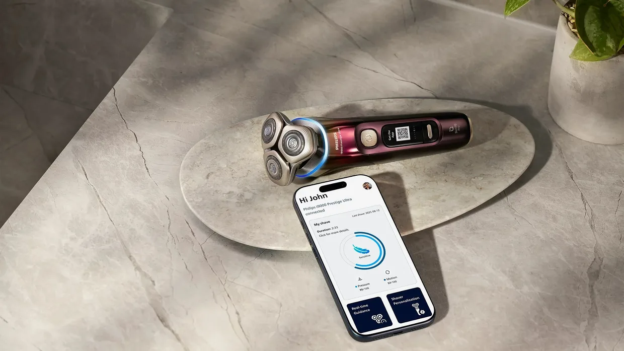 Электробритва Philips Series i9000 Prestige Ultra XP9407/37 фиолетовый — фото 7