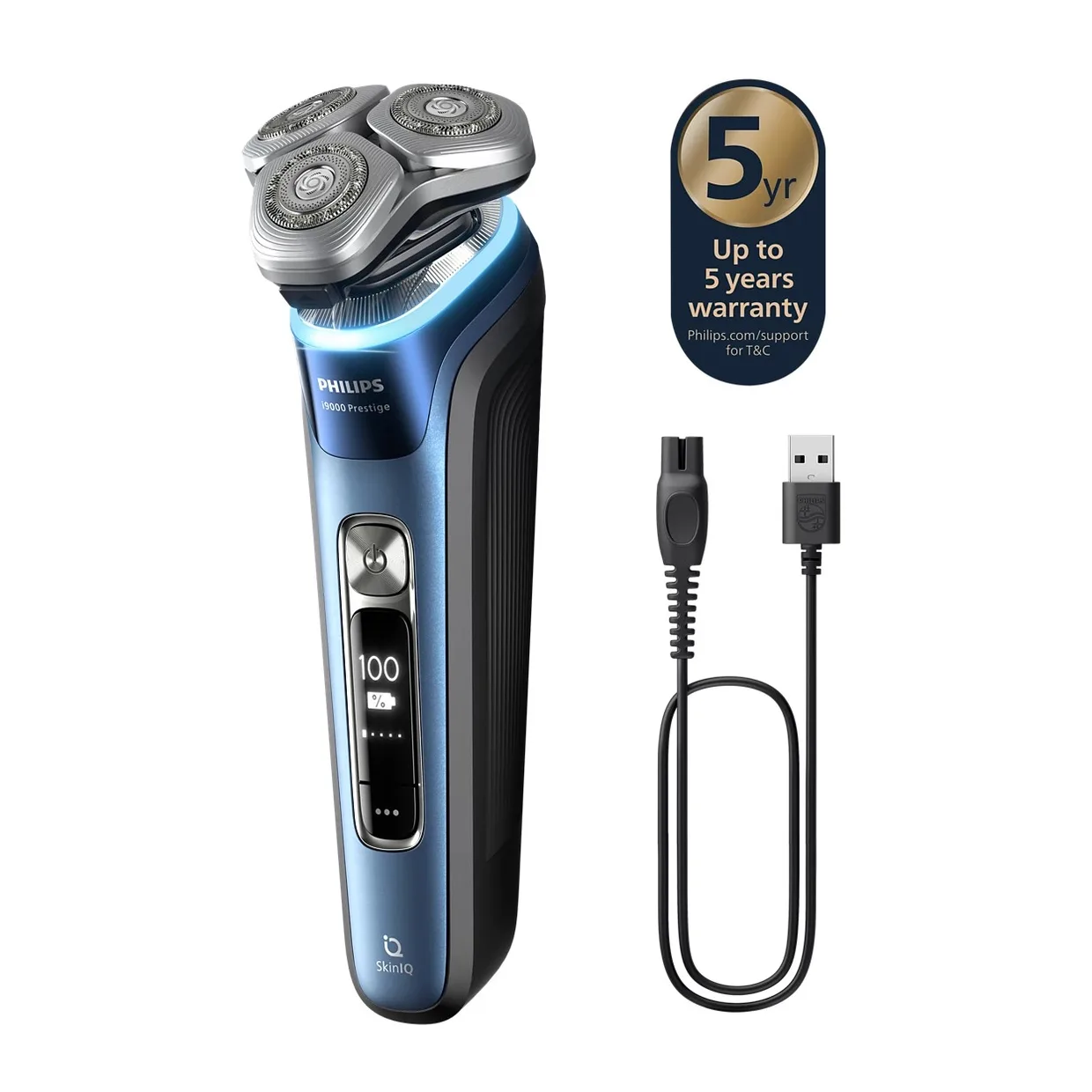 Электробритва Philips Series i9000 Prestige XP9201/33 синий — фото 5