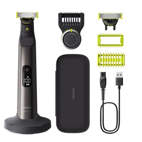 Электробритва-триммер Philips OneBlade Pro 360 QP6652/61 черный
