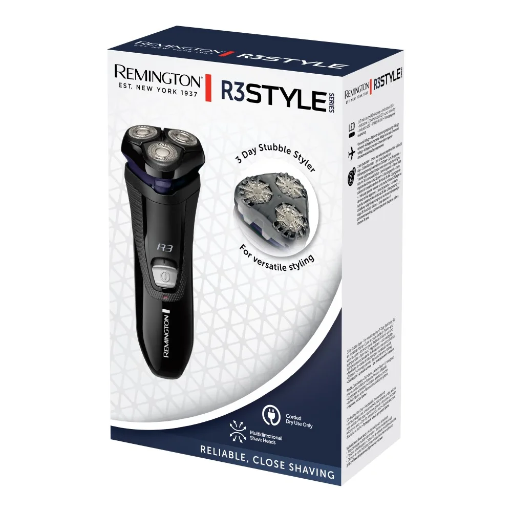 Электробритва Remington R3 Style Series R3002 черно-синий — фото 9
