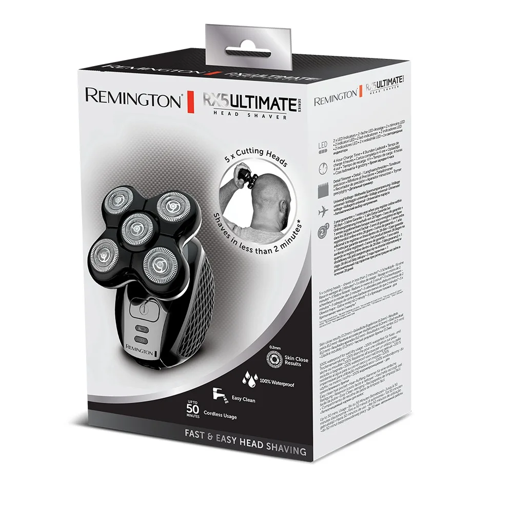 Электробритва для головы Remington Ultimate Series RX5 XR1500 черный — фото 8