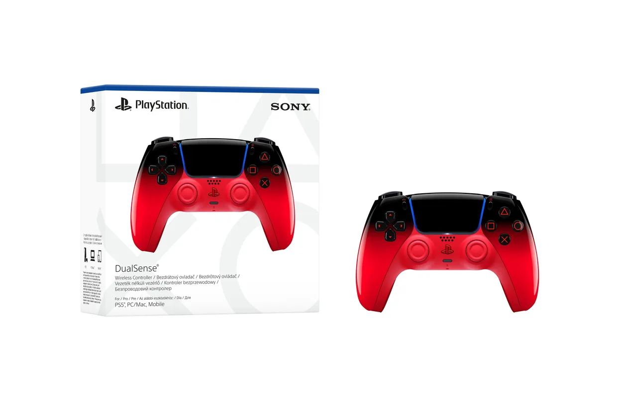 Геймпад беспроводной Sony DualSense Techno Red для PS5 — фото 6