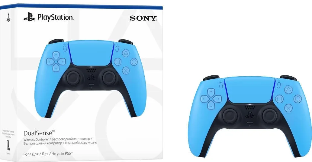 Геймпад беспроводной Sony DualSense Starlight Blue для PS5 — фото 5