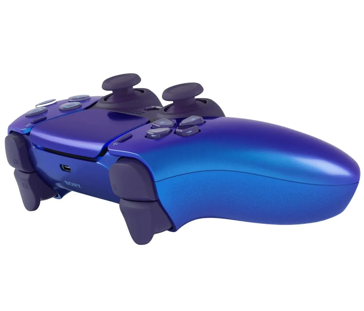 Геймпад беспроводной Sony DualSense Chroma Indigo для PS5 — фото 6