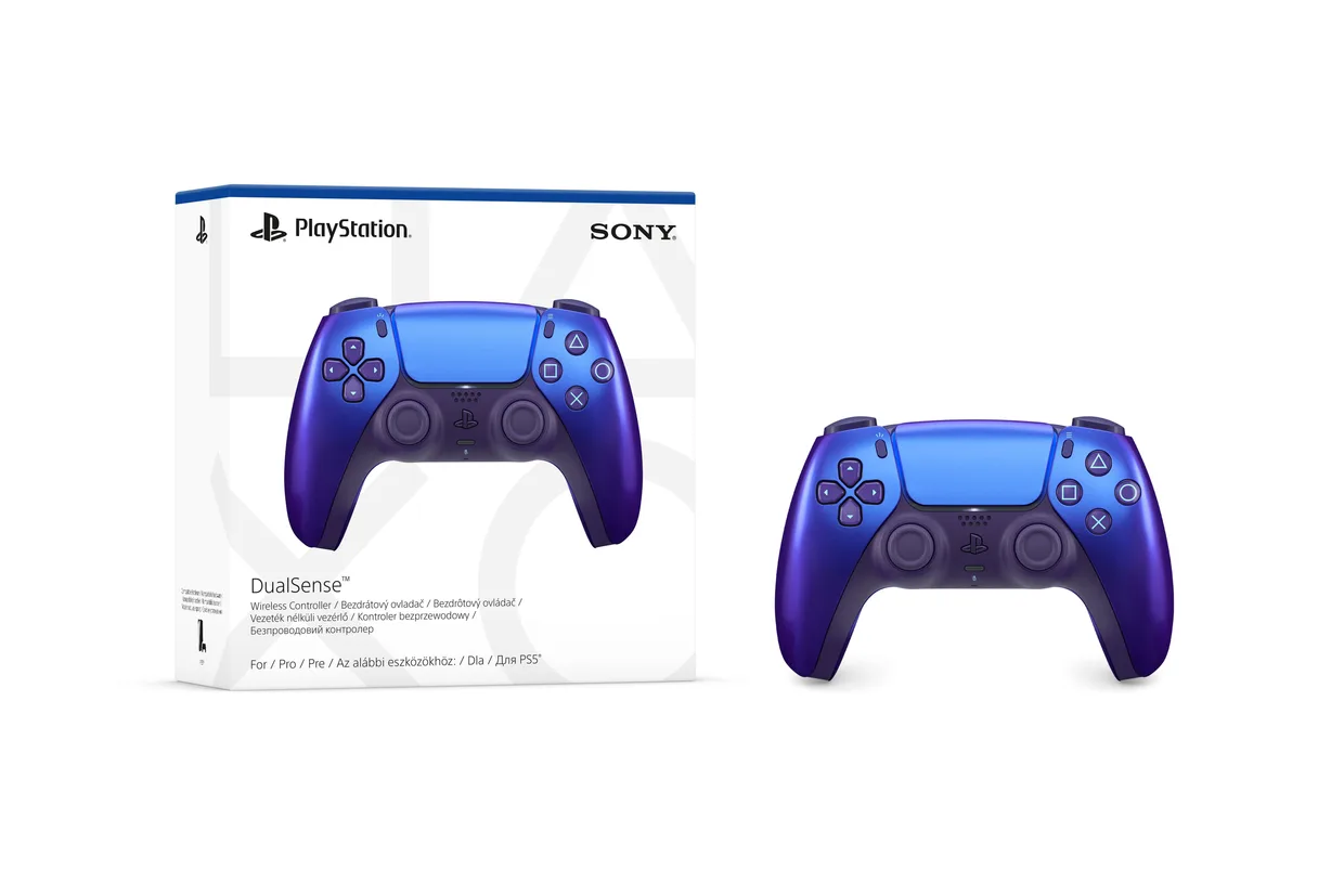 Геймпад беспроводной Sony DualSense Chroma Indigo для PS5 — фото 9
