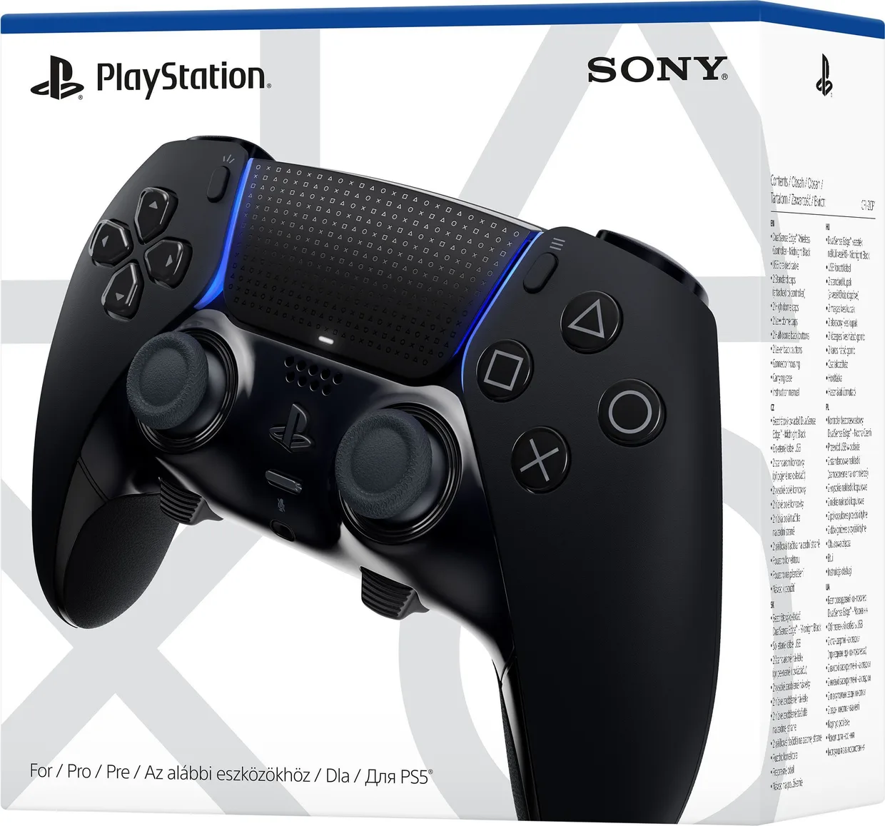 Геймпад беспроводной Sony DualSense Edge Midnight Black для PS5 — фото 5