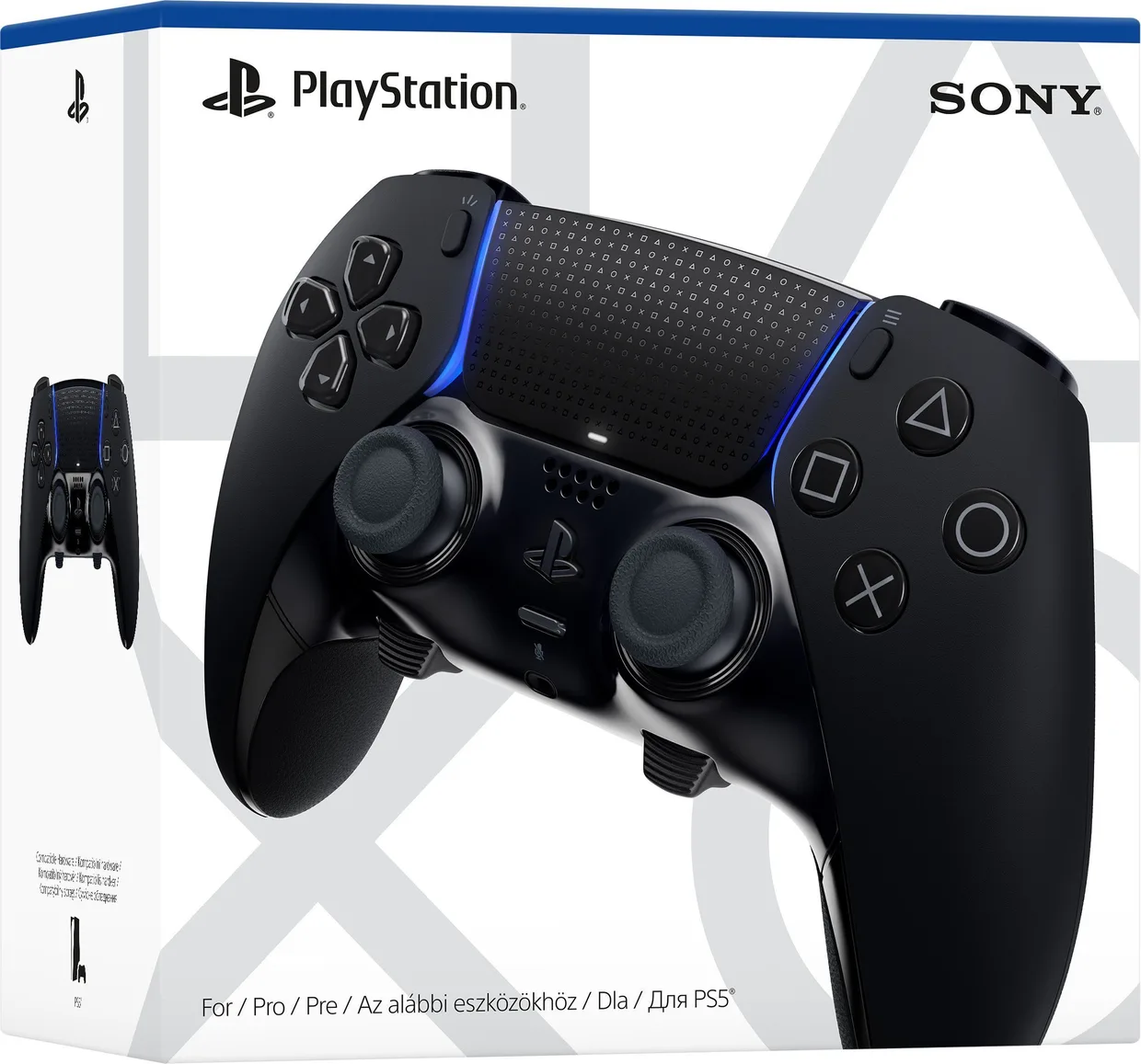 Геймпад беспроводной Sony DualSense Edge Midnight Black для PS5 — фото 7
