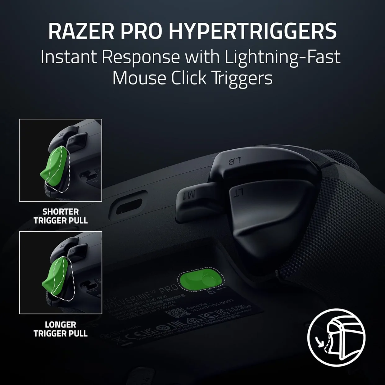 Геймпад беспроводной Razer Wolverine V3 Pro для Xbox/ПК — фото 8