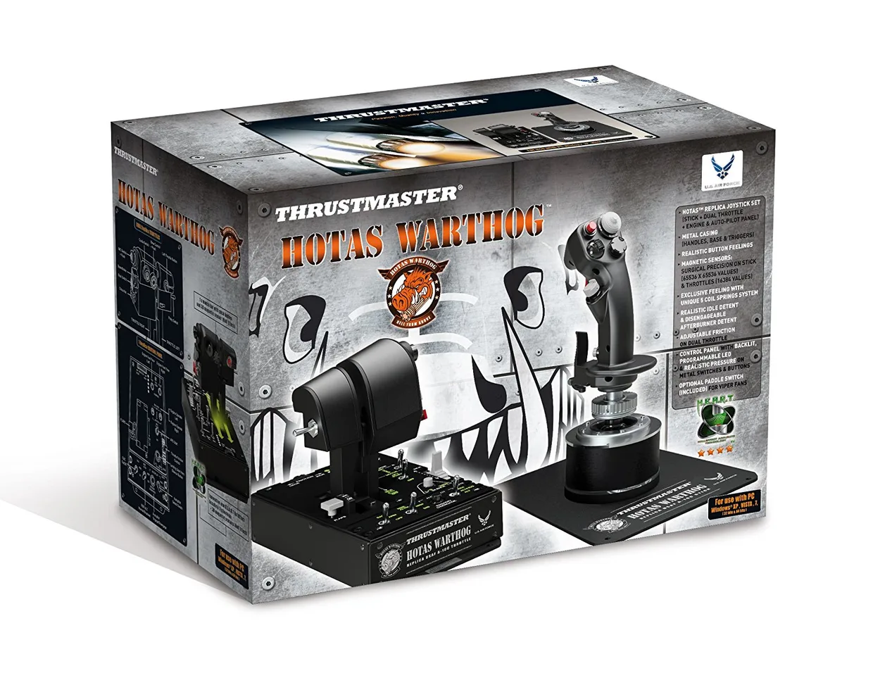 Комплект HOTAS Thrustmaster Hotas Warthog (джойстик + рычаг тяги) — фото 9