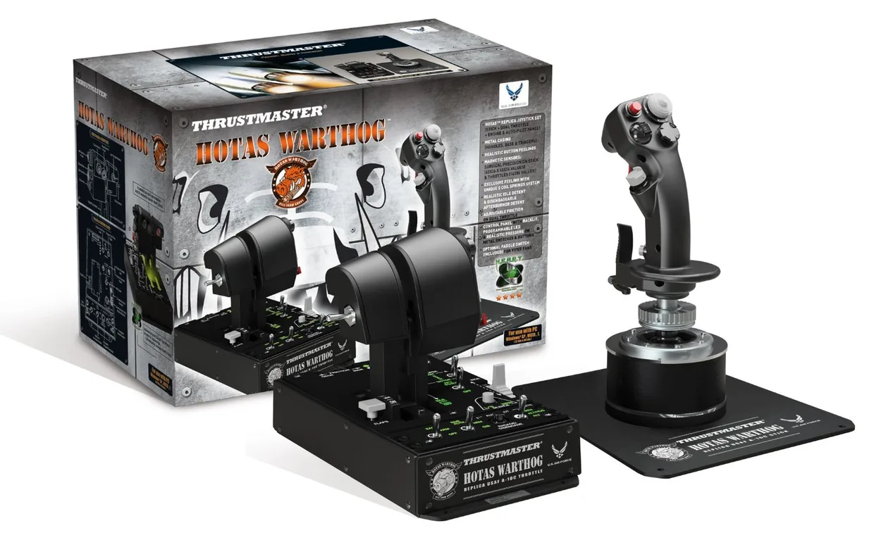 Комплект HOTAS Thrustmaster Hotas Warthog (джойстик + рычаг тяги) — фото 10