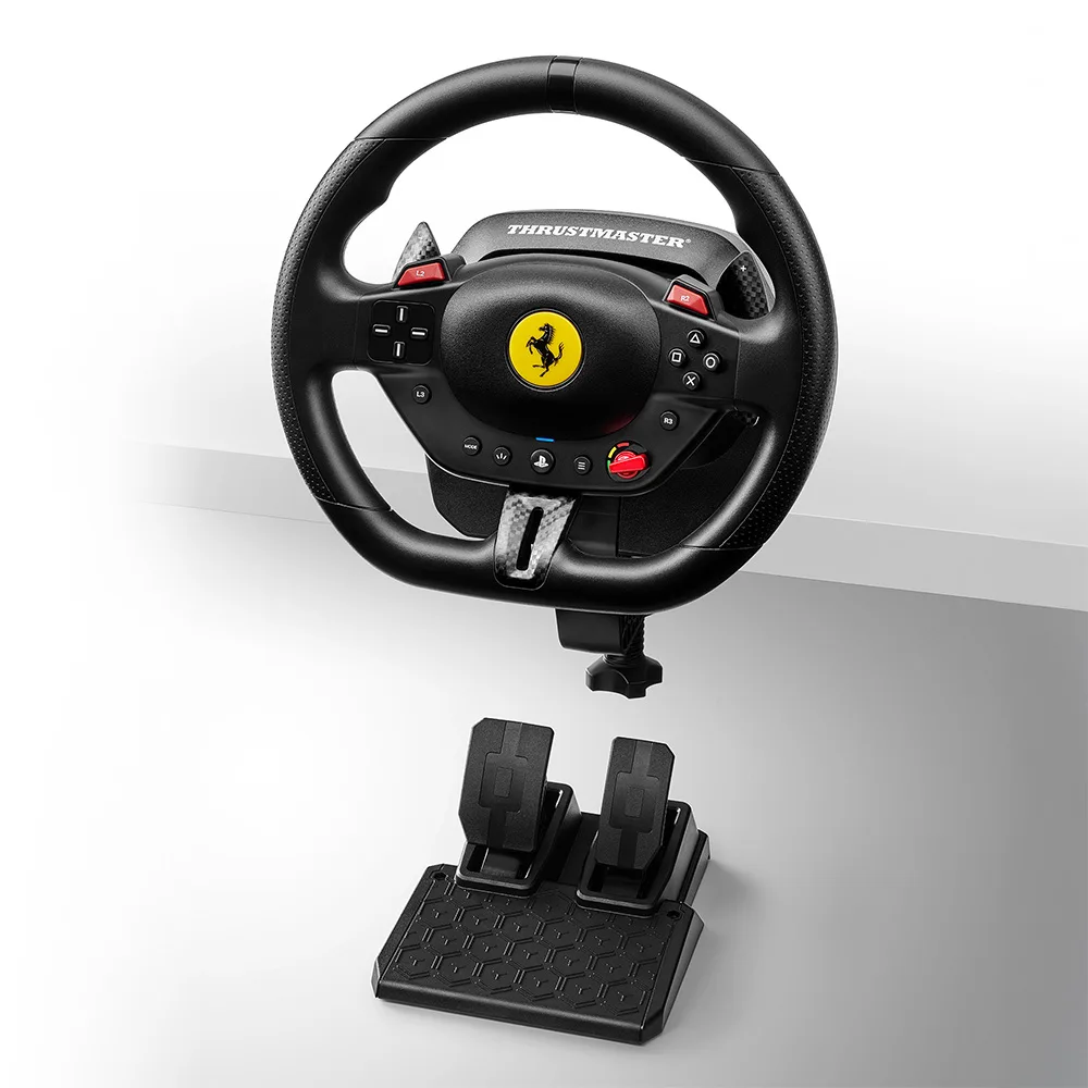 Руль с педалями Thrustmaster T98-P Ferrari 296 GTB для PS5/PS4/ПК — фото 10