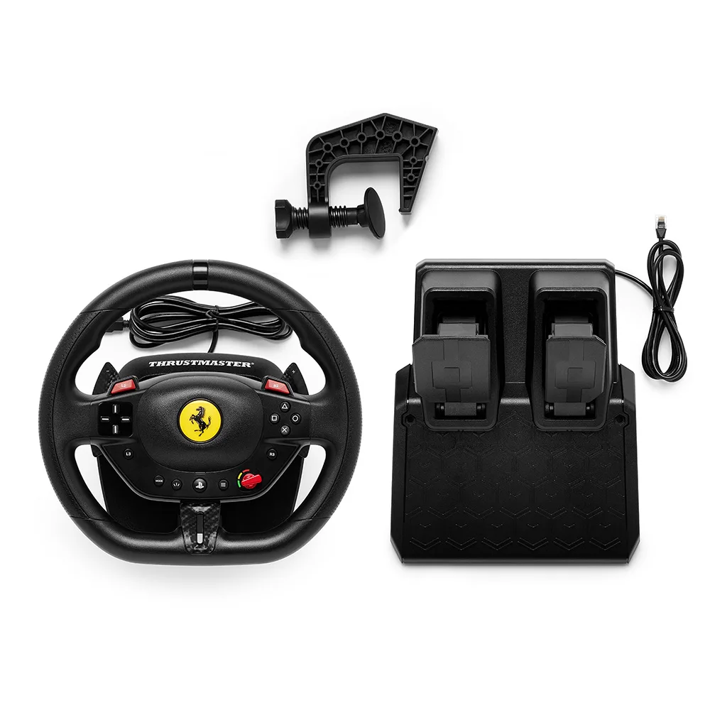 Руль с педалями Thrustmaster T98-P Ferrari 296 GTB для PS5/PS4/ПК — фото 11