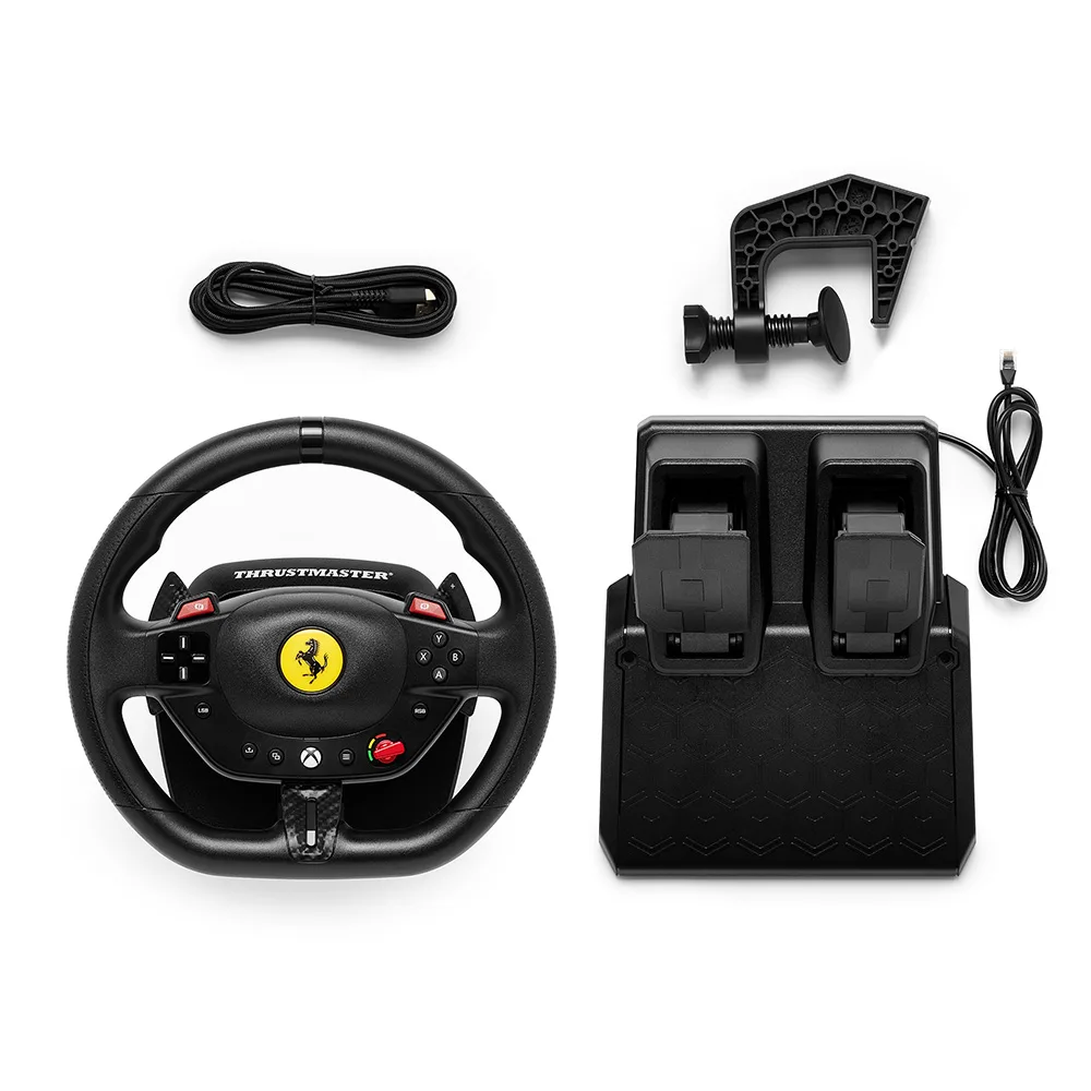 Руль с педалями Thrustmaster T98-X Ferrari 296 GTS для Xbox/ПК — фото 11