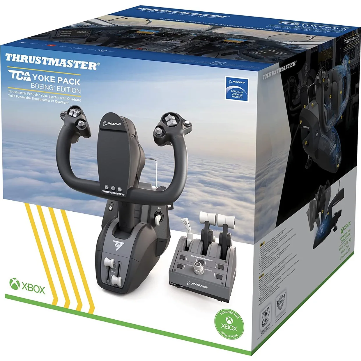 Комплект штурвал + квадрант тяги Thrustmaster TCA Yoke Pack Boeing Edition — фото 5