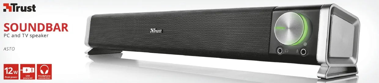 Саундбар для ПК Trust Asto — фото 6