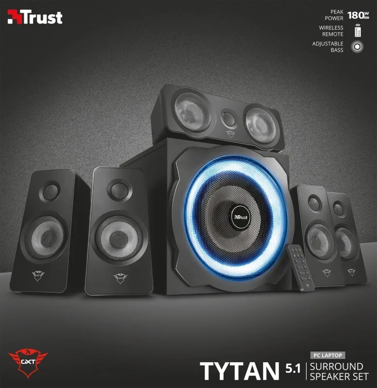 Акустическая система Trust GXT 658 Tytan 5.1 — фото 9