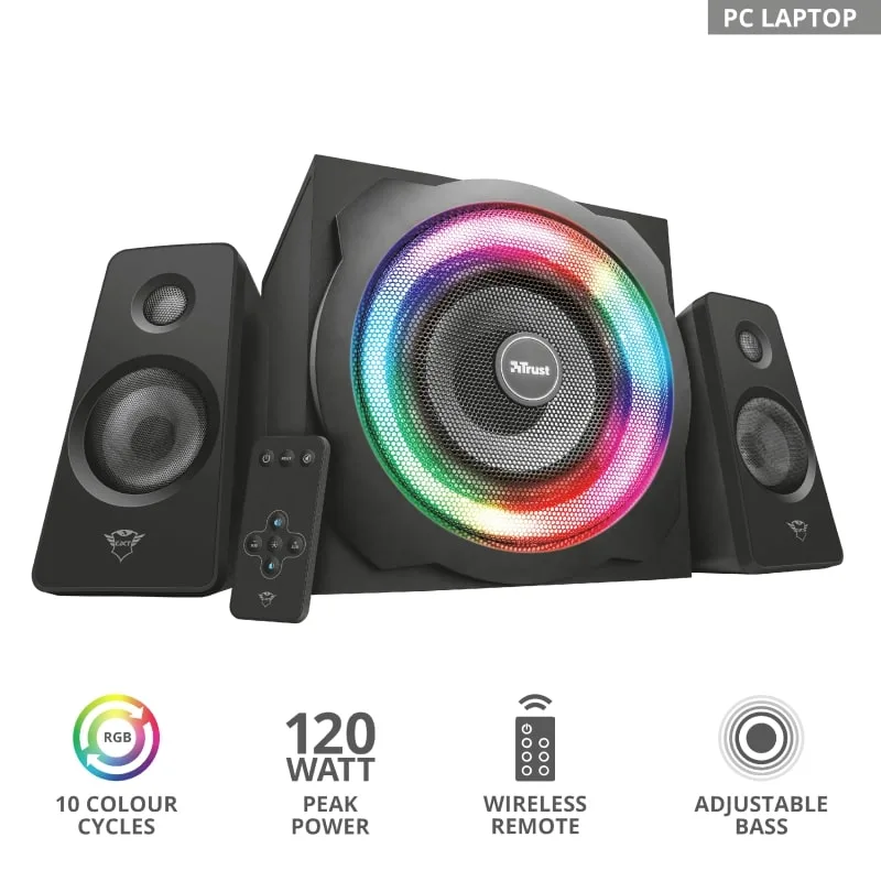 Акустическая система Trust GXT 629 Tytan 2.1 RGB — фото 6