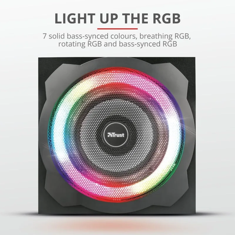 Акустическая система Trust GXT 629 Tytan 2.1 RGB — фото 7