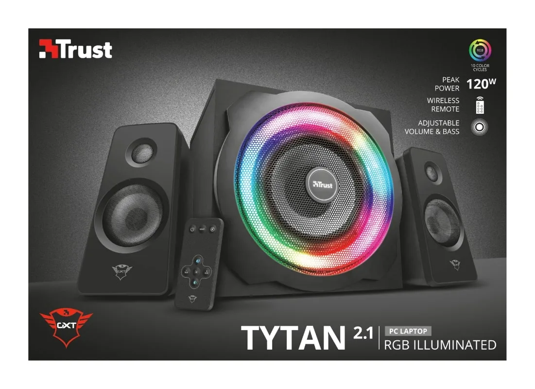 Акустическая система Trust GXT 629 Tytan 2.1 RGB — фото 11