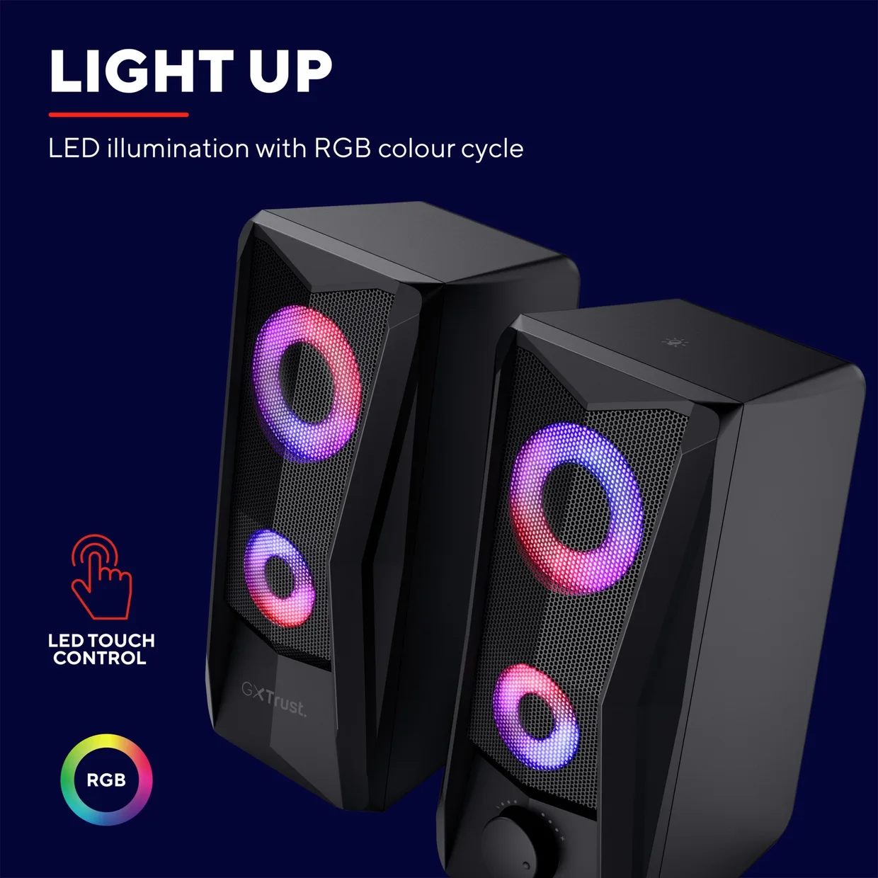 Акустическая система Trust GXT 606 Javv 2.0 RGB — фото 9