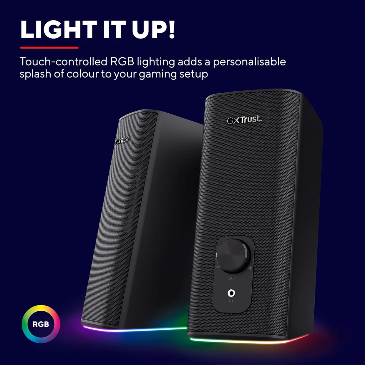 Акустична система Trust GXT 612 Cetic 2.0 RGB Bluetooth — фото 5