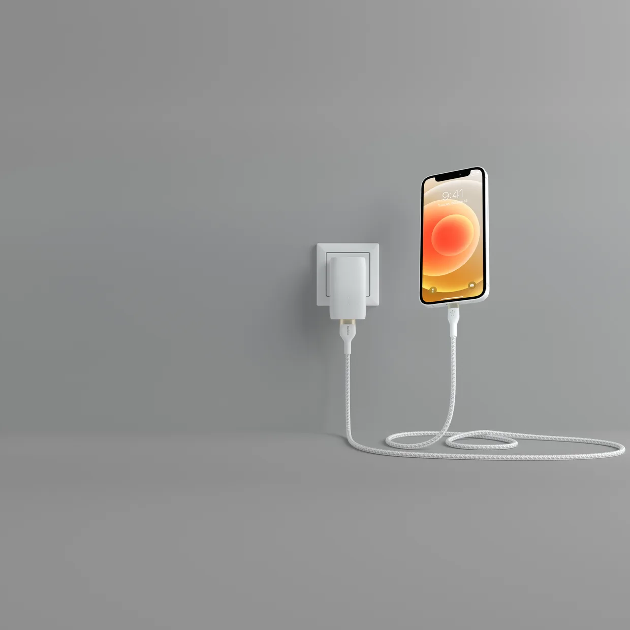 Кабель Belkin USB-A – Lightning 12 Вт, силиконовый 1 м белый (CAA010BT1MWH) — фото 3