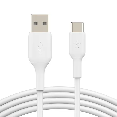 Кабель Belkin USB-A – USB-C 15 Вт 1 м белый (CAB001BT1MWH)