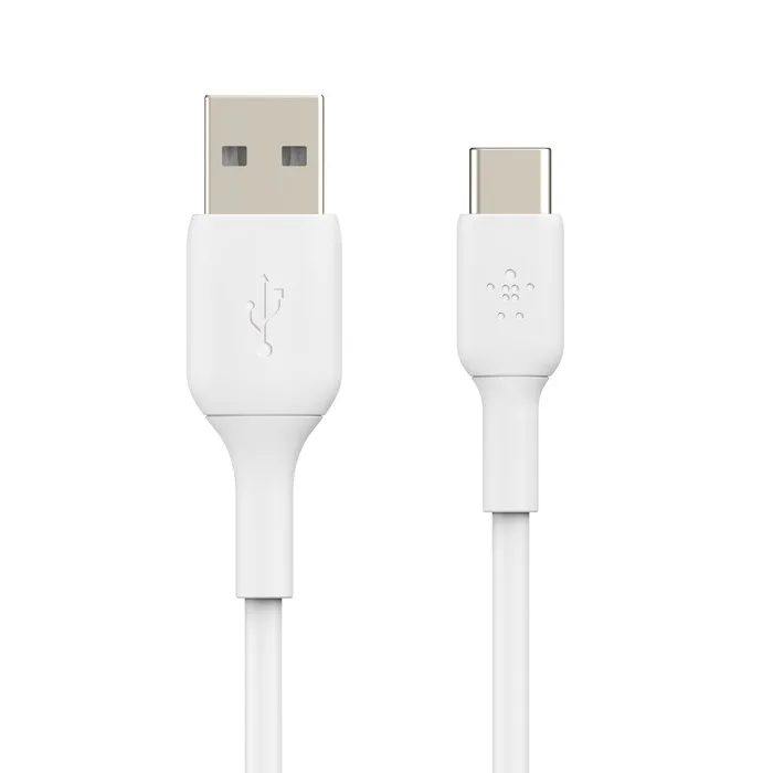 Кабель Belkin USB-A – USB-C 15 Вт 1 м белый (CAB001BT1MWH) — фото 3