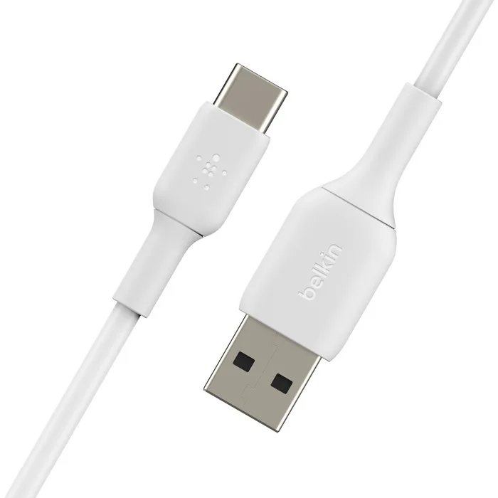 Кабель Belkin USB-A – USB-C 15 Вт 1 м белый (CAB001BT1MWH) — фото 4