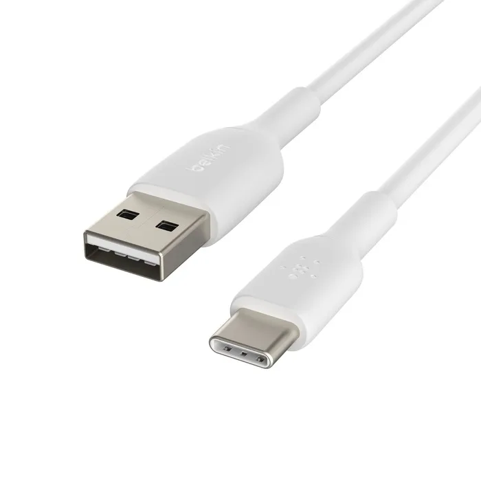 Кабель Belkin USB-A – USB-C 15 Вт 1 м белый (CAB001BT1MWH) — фото 5