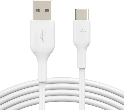 Кабель Belkin USB-A – USB-C 15 Вт 2 м белый (CAB001BT2MWH)