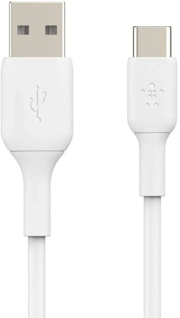 Кабель Belkin USB-A – USB-C 15 Вт 2 м білий (CAB001BT2MWH) — фото 3