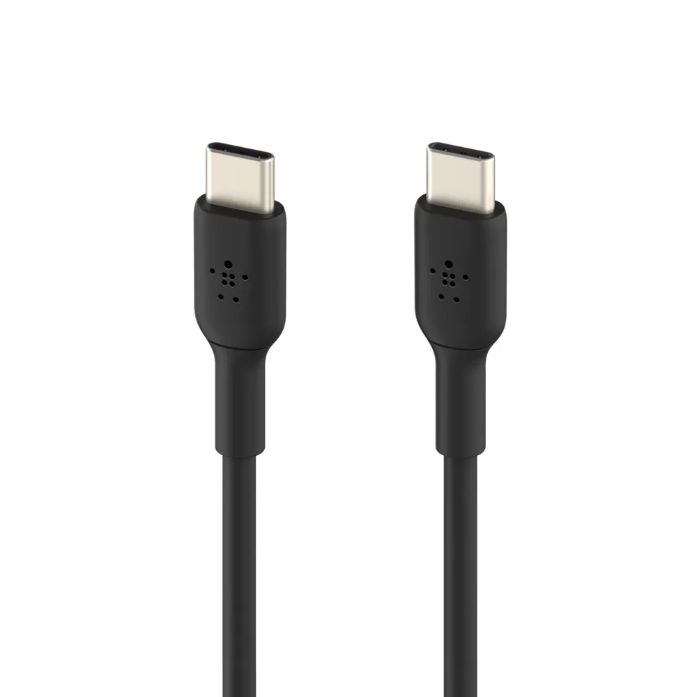 Кабель Belkin USB-C – USB-C 60 Вт 2 м чорний (CAB003BT2MBK) — фото 2
