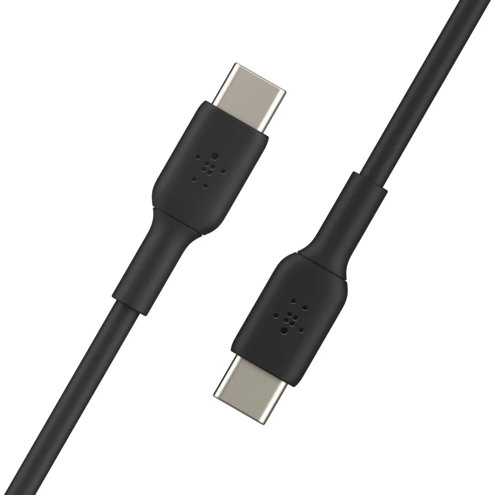 Кабель Belkin USB-C – USB-C 60 Вт 2 м чорний (CAB003BT2MBK) — фото 4