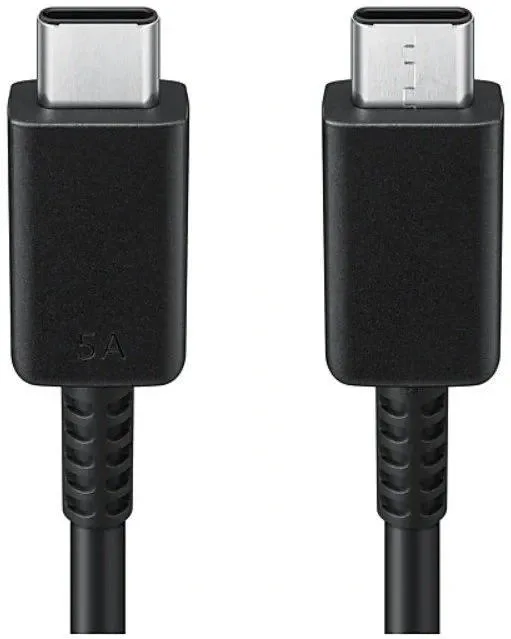 Кабель Samsung USB-C – USB-C 100 Вт 1 м чорний (EP-DN975BBRGRU) — фото 3
