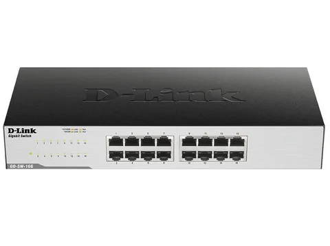 Коммутатор неуправляемый D-Link GO-SW-16G 16×GE