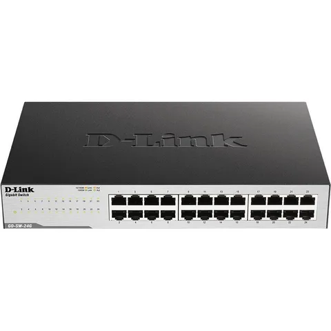 Коммутатор неуправляемый D-Link GO-SW-24G 24×GE
