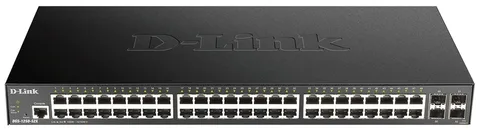 Коммутатор Smart D-Link DGS-1250-52X 48×GE, 4×SFP+