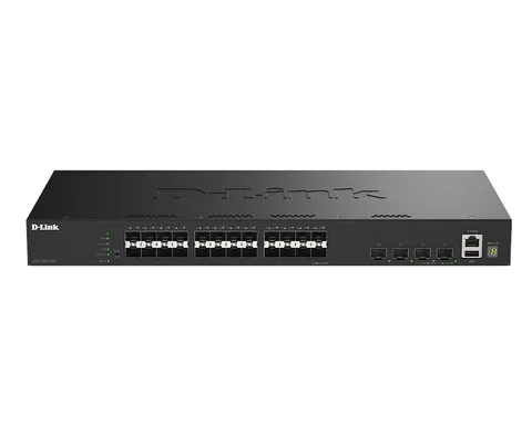 Коммутатор управляемый D-Link DGS-1530-28S 24×SFP, 4×SFP+, L2+
