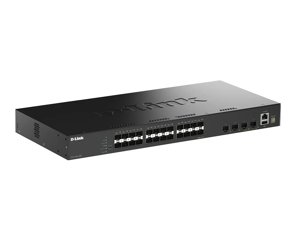 Коммутатор управляемый D-Link DGS-1530-28S 24×SFP, 4×SFP+, L2+ — фото 2